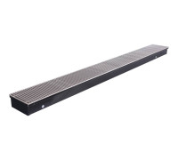 Конвектор внутрипольный STOUT SCN 80х190х1800 мм с роликовой решеткой SCN-1100-0819180
