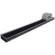 Конвектор внутрипольный STOUT SCN 80х190х1800 мм с роликовой решеткой SCN-1100-0819180