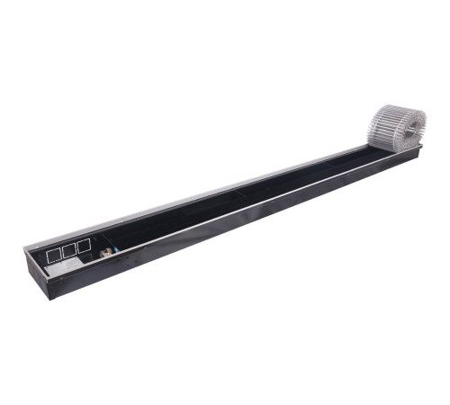 Конвектор внутрипольный STOUT SCN 80х190х2000 мм с роликовой решеткой SCN-1100-0819200
