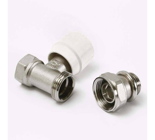 Вентиль ручной Uni-Fitt прямой 1/2 быстрого монтажа никелированный 151N2000