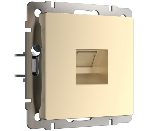 Розетка Ethernet RJ-45 (шампань) W1181011
