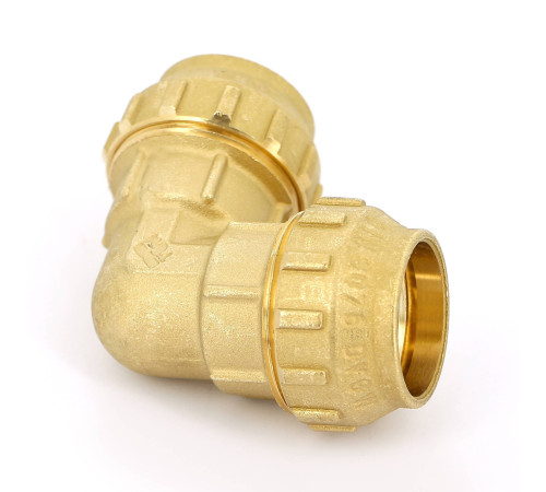 Угол обжимной Tiemme 32х32 мм для ПНД труб 3400003