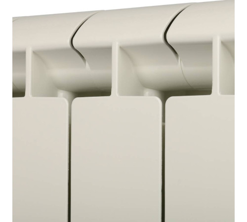 Радиатор биметаллический Global STYLE EXTRA 350 12 секций боковое подключение RAL 9010 STE03501012
