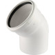 Отвод REHAU RAUPIANO Plus 110 мм 45° 11231361001