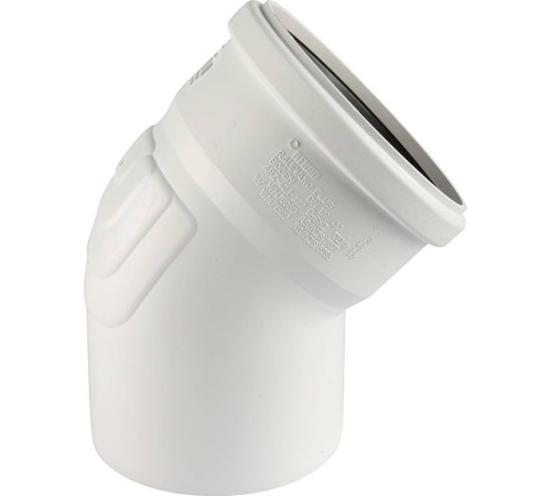 Отвод REHAU RAUPIANO Plus 110 мм 45° 11231361001