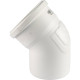 Отвод REHAU RAUPIANO Plus 110 мм 45° 11231361001