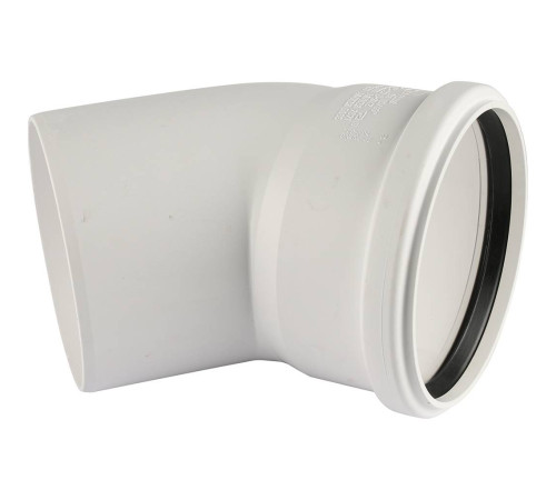 Отвод REHAU RAUPIANO Plus 110 мм 45° 11231361001