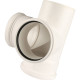 Крестовина двухплоскостная REHAU RAUPIANO PLUS 110x110x110 мм 87° 11215641003
