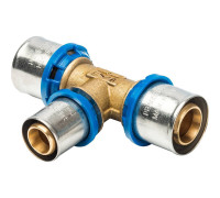 Тройник переходной Prandelli Multyrama пресс 26.3х20.3х26.3 мм 509.31.64.6