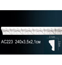 Молдинг Perfect AC223 полиуретановый с орнаментом AC223