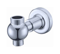 Штуцер для душевой стойки Boheme Brillante хром 615