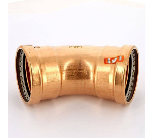 Угол пресс 45° Viega Profipress XL медь 88.9 мм 476915