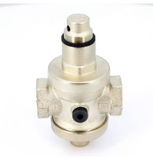 Редуктор давления UNI-FITT ВВ 1 никелированный под аксиальный манометр 204N4140