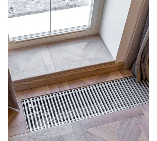 Внутрипольный конвектор Varmann Ntherm N 230x90x1000 мм N 230.90.1000 RR U EV1