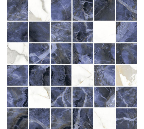 Мозаика Laparet Laurel микс синий 29.7х29.7 см х9999287128
