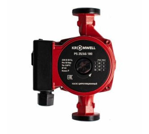 Насос циркуляционный Kromwell PS 25/6G 180 с гайками PS 25/6G 180