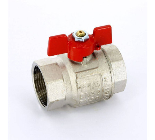 Кран шаровой Uni-Fitt 110T полнопроходной ВВ 1 1/4 бабочка 110T5000