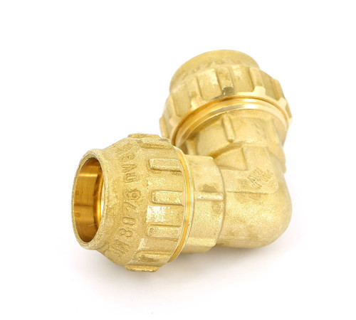 Угол обжимной Tiemme 25х25 мм для ПНД труб 3400012