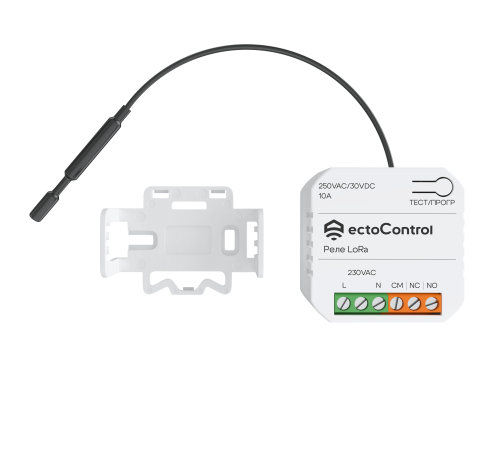 Реле беспроводное ectoControl LoRa ES-RELW-01