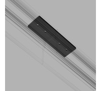 Slim Magnetic Соединительная планка широкая для шинопровода черный 85088/00 85088/00