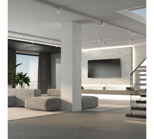 Slim Magnetic Трековый светильник 12W 4200K Solo белый 85055/01 85055/01