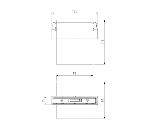 Slim Magnetic Трековый светильник 12W 4200K Solo белый 85055/01 85055/01