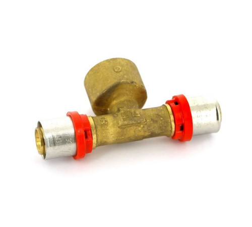 Тройник пресс Tiemme 20х3/4х20 1650079