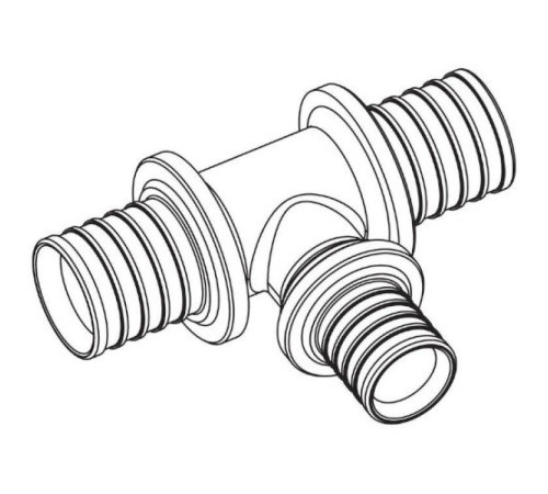 Тройник переходной REHAU RAUTITAN RX+ 63-32-63 1106056