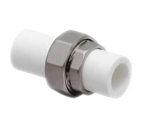 Соединение разъемное PP-R РТП D 25 мм PN 25 белое 1162188
