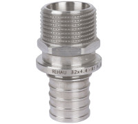 Переходник REHAU RAUTITAN SX 25-R 3/4 НР нержавеющая сталь 1379047