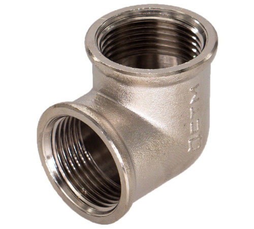 Уголок латунный никелированный СТМ 1 1/2 ВР/ВР НС-1222023