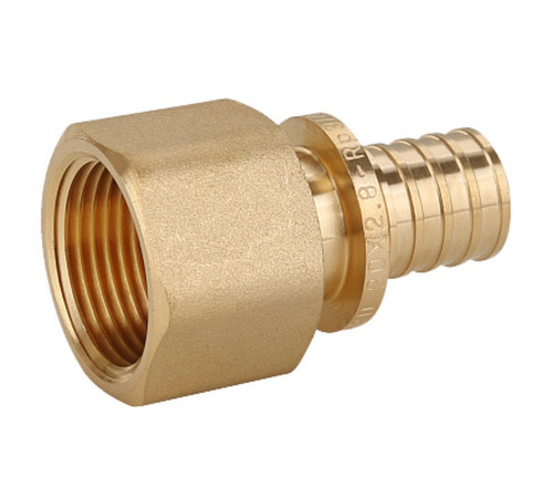 Переходник аксиальный Gappo с внутренней резьбой латунный 20-Rp 1/2 НС-1441430