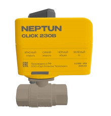 Кран шаровой с электроприводом Neptun Profi Click 230 В 3/4 НС-1716250