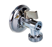 Кран для стиральной машины Giacomini 1/2 x 3/4 хром R614X004