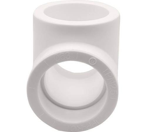 Тройник THERMOLIGHT PP-R 63 мм белый НС-1620583