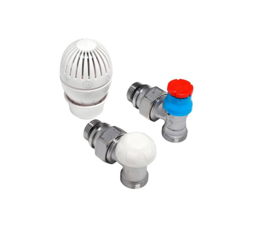 Комплект термостатический Giacomini R470AX003 угловой 1/2 x 16 мм R470AX003