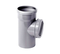 Ревизия Хемкор НПВХ ВК 110 мм внутренняя канализация 1487605