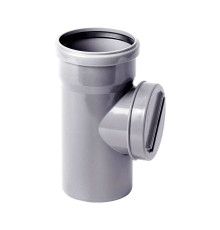 Ревизия Хемкор НПВХ ВК 110 мм внутренняя канализация 1487605