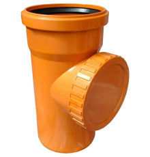 Ревизия Хемкор НПВХ НК 160 мм наружная канализация 1496470