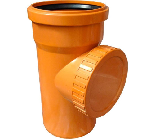 Ревизия Хемкор НПВХ НК 160 мм наружная канализация 1496470