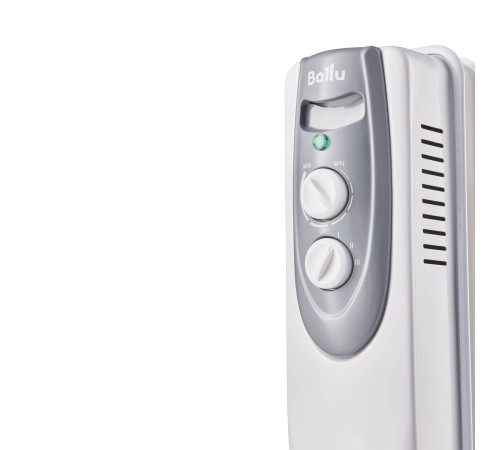 Масляный радиатор Ballu Classic Grey BOH/CL-07GRN 1500 Вт 7 секций BOH/CL-07GRN