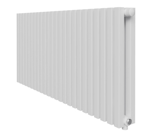 Стальной трубчатый радиатор Royal Thermo Shift Q30 VC2050 28 секций нижнее подключение RAL 9016 НС-1631298