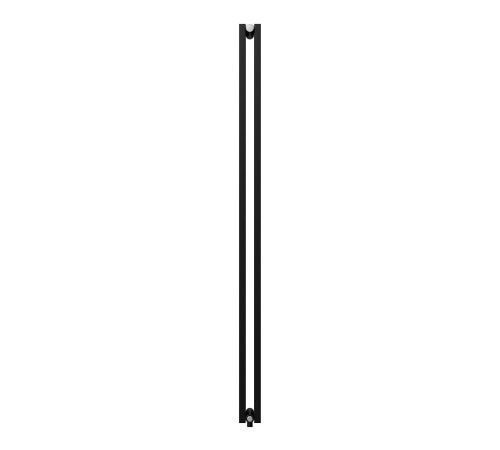 Стальной трубчатый радиатор Royal Thermo Shift Q30 VC2180 10 секций нижнее подключение RAL 9005m НС-1631267