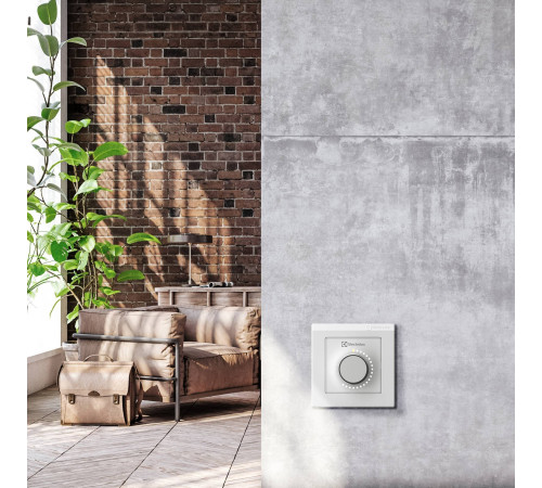 Терморегулятор Electrolux ETL-16W программируемый белый НС-1585012