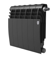 Биметаллический радиатор Royal Thermo BiLiner 350 Noir Sable VR 6 секций нижнее подключение 1506295