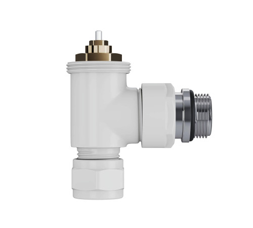 Набор термостатический угловой Royal Thermo Design Pro 15 мм M30x1.5 белый НС-1646648