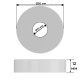Набор термостатический угловой Royal Thermo Design Pro 15 мм M30x1.5 белый НС-1646648