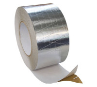 Лента алюминиевая армированная самоклеящаяся ST 50 мм х 40 м НС-1271408