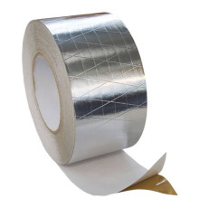 Лента алюминиевая армированная самоклеящаяся ST 50 мм х 40 м НС-1271408
