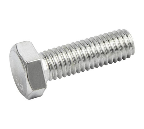 Болт оцинкованный Tech-KREP DIN 933 M10x30 мм класс прочности 5.8 1416053